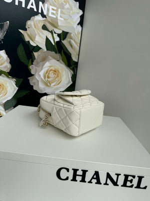 Chanel Ap3753 CLASSIC MINI Backpack Calfskin White - Default Title - View 7