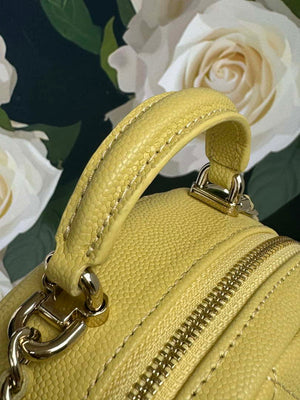 Chanel Ap3753 CLASSIC MINI Backpack Calfskin Yellow - Default Title - View 4