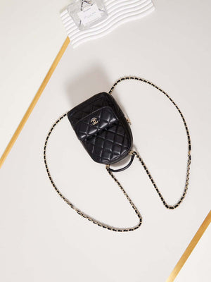 Chanel Ap3753 CLASSIC MINI Backpack Lambskin Black - Default Title - View 7
