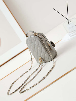 Chanel Ap3753 CLASSIC MINI Backpack Calfskin Grey - Default Title - View 4
