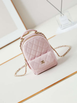 Chanel Ap3753 CLASSIC MINI Backpack Lambskin Pink - Default Title - View 1
