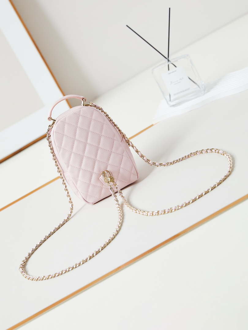 Chanel Ap3753 CLASSIC MINI Backpack Lambskin Pink - Default Title - View 5