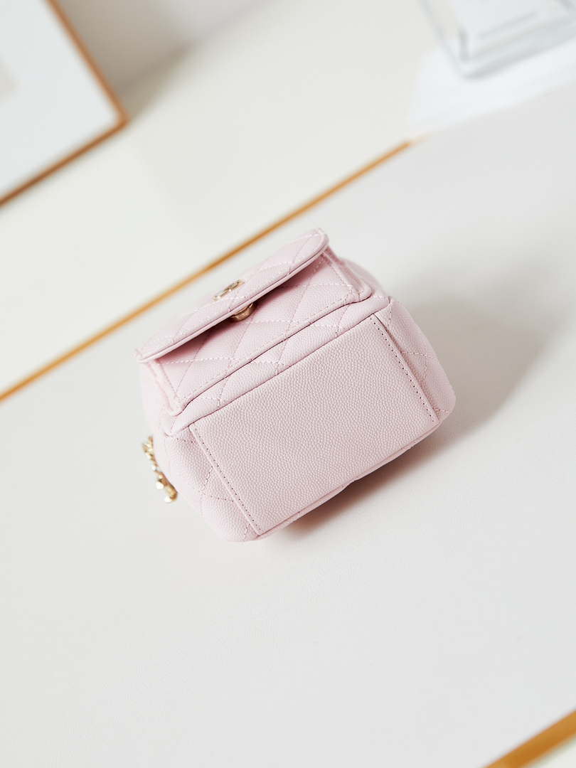 Chanel Ap3753 CLASSIC MINI Backpack Lambskin Pink - Default Title - View 6
