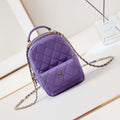 Chanel Ap3753 CLASSIC MINI Backpack Calfskin Purple - Default Title - View 1