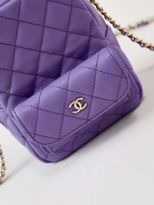 Chanel Ap3753 CLASSIC MINI Backpack Calfskin Purple - Default Title - View 2