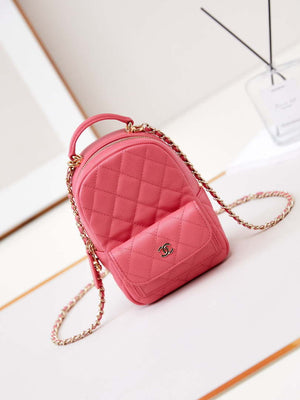 Chanel Ap3753 CLASSIC MINI Backpack Calfskin Red - Default Title - View 1