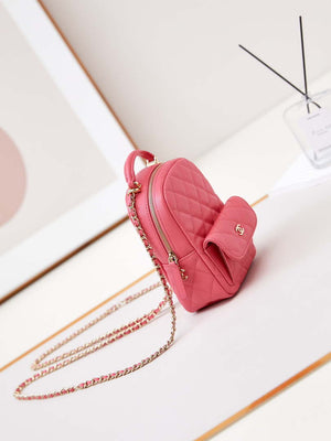 Chanel Ap3753 CLASSIC MINI Backpack Calfskin Red - Default Title - View 3