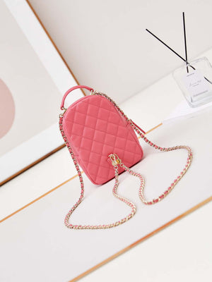 Chanel Ap3753 CLASSIC MINI Backpack Calfskin Red - Default Title - View 5