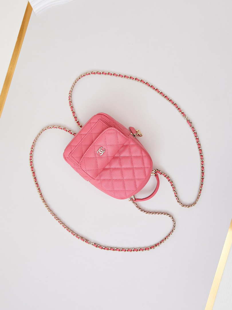 Chanel Ap3753 CLASSIC MINI Backpack Calfskin Red - Default Title - View 7