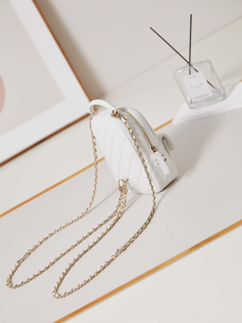 Chanel Ap3753 CLASSIC MINI Backpack Lambskin White - Default Title - View 4