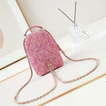 Chanel Ap3753 CLASSIC MINI Backpack Tweed & Gold-Tone Metal Light Pink - Default Title - View 1