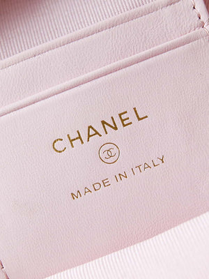 Chanel Ap3753 CLASSIC MINI Backpack Tweed & Gold-Tone Metal Pink & Black - Default Title - View 9