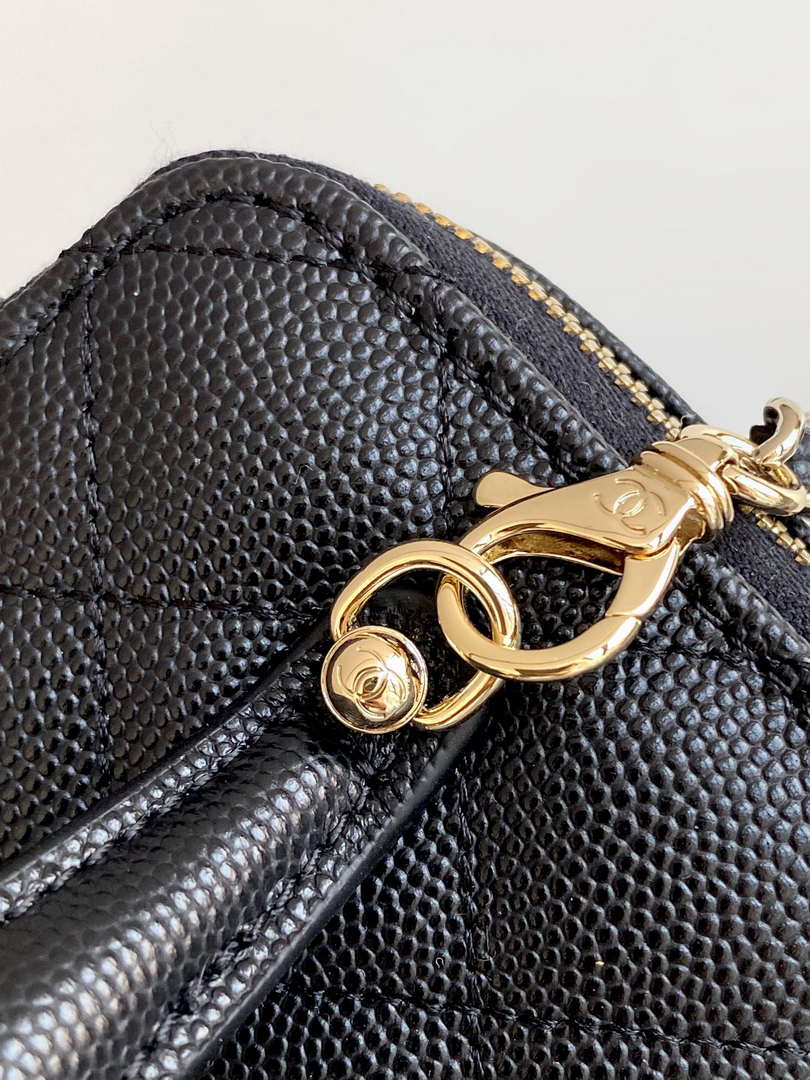 Chanel AP4404 Long Vanity with Chain Grained Calfskin & Gold-Tone Metal