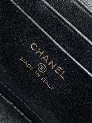Chanel AP4404 Long Vanity with Chain Grained Calfskin & Gold-Tone Metal - Default Title - View 9