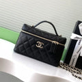 Chanel AP4407 Vanity with Chain Lambskin Black