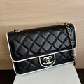 Chanel  AP4511  Spring-Summer 2025 Pre-collection Wallet On Chain Black & White - Default Title - View 1