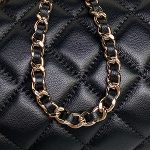 Chanel Ap4515 Clutch With Chain in Lambskin gold Black - Default Title - View 4