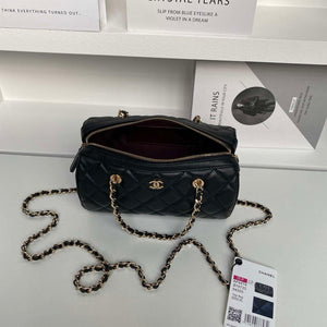 Chanel Ap4515 Clutch With Chain in Lambskin gold Black - Default Title - View 7