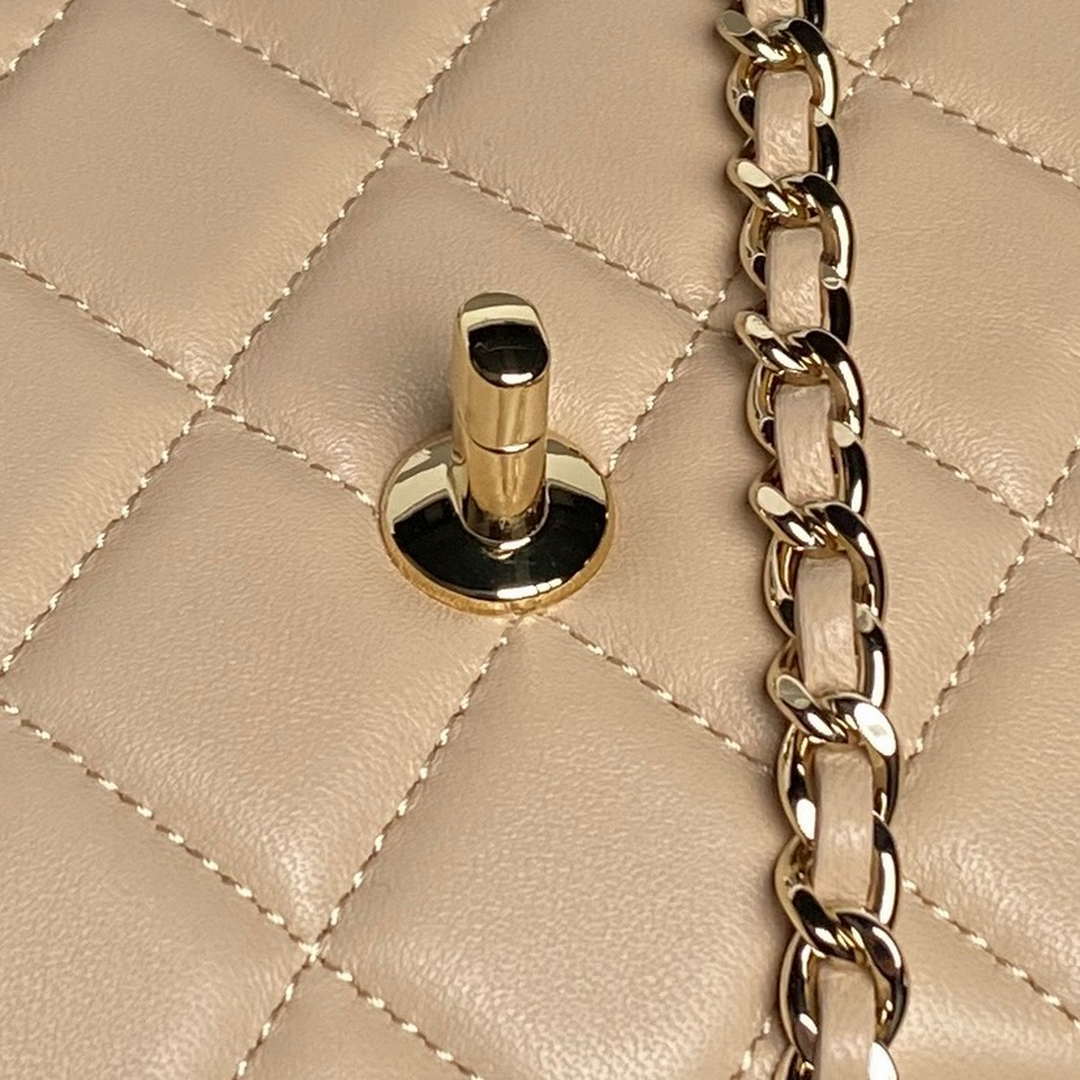 Chanel AP4592 25S Mini Flap Lambskin Apricot gold - Default Title - View 6