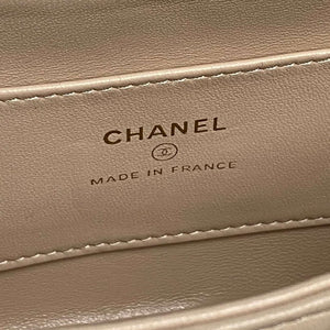 Chanel AP4592 25S Mini Flap Lambskin Apricot gold - Default Title - View 8