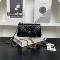 Chanel AP4592 25S Mini Flap Black Lambskin gold - Default Title - View 1