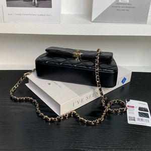 Chanel AP4592 25S Mini Flap Black Lambskin gold - Default Title - View 5