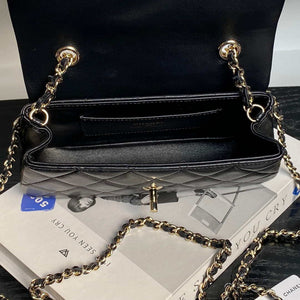 Chanel AP4592 25S Mini Flap Black Lambskin gold - Default Title - View 7