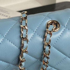 Chanel AP4592 25S Mini Flap Lambskin Blue gold - Default Title - View 4