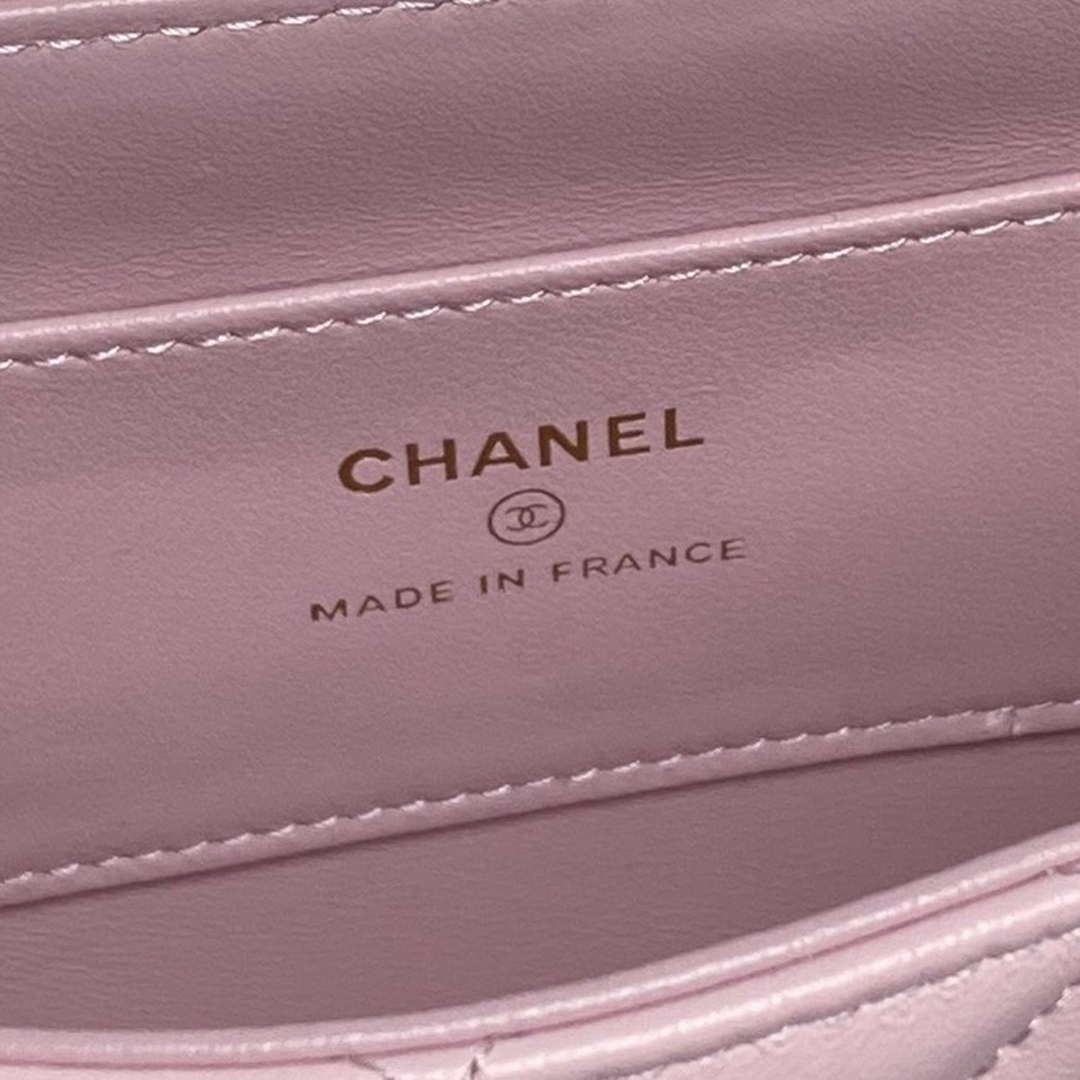 Chanel AP4592 25S Mini Flap Lambskin Pink gold - Default Title - View 8