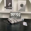 Chanel AP4592 25S Mini Flap Lambskind Silver - Default Title - View 1