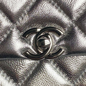 Chanel AP4592 25S Mini Flap Lambskind Silver - Default Title - View 3