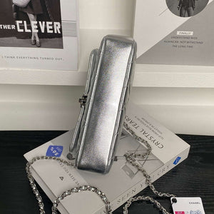 Chanel AP4592 25S Mini Flap Lambskind Silver - Default Title - View 7