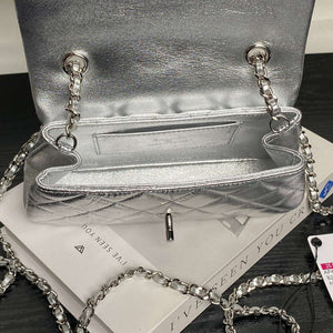 Chanel AP4592 25S Mini Flap Lambskind Silver - Default Title - View 8