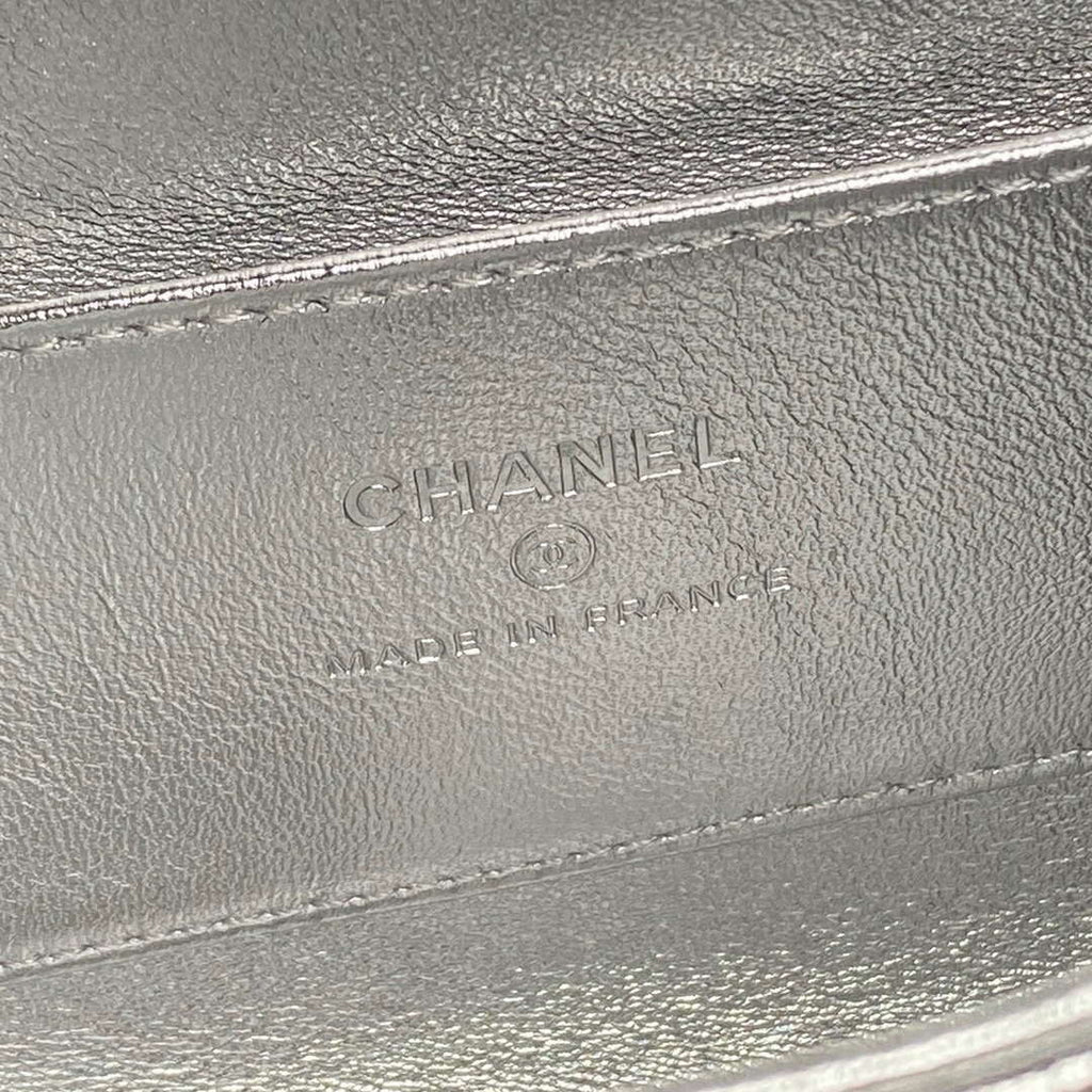 Chanel AP4592 25S Mini Flap Lambskind Silver