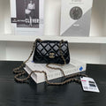 Chanel AP4593 25S Mini Flap Lambskin Black gold - Default Title - View 1