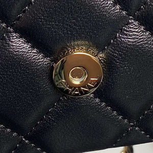 Chanel AP4593 25S Mini Flap Lambskin Black gold - Default Title - View 8