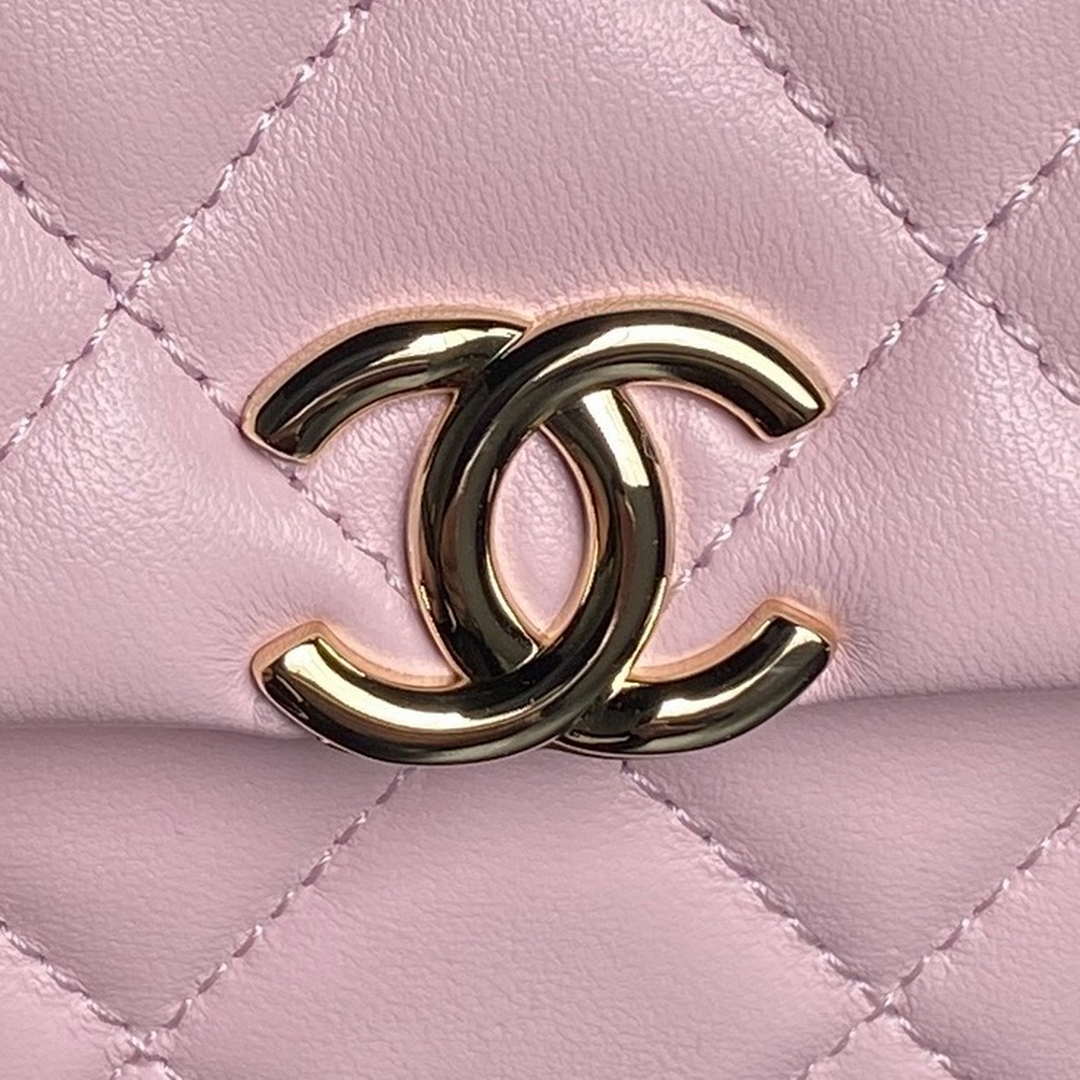 Chanel AP4593 25S Mini Flap Lambskin Pink gold - Default Title - View 3