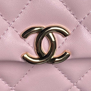 Chanel AP4593 25S Mini Flap Lambskin Pink gold - Default Title - View 3