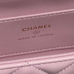 Chanel AP4593 25S Mini Flap Lambskin Pink gold - Default Title - View 9