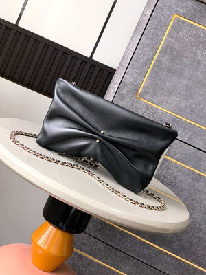 Chanel AP4613 Shiny Lambskin Imitation Pearl & Gold-Tone Metal Black - Default Title - View 3