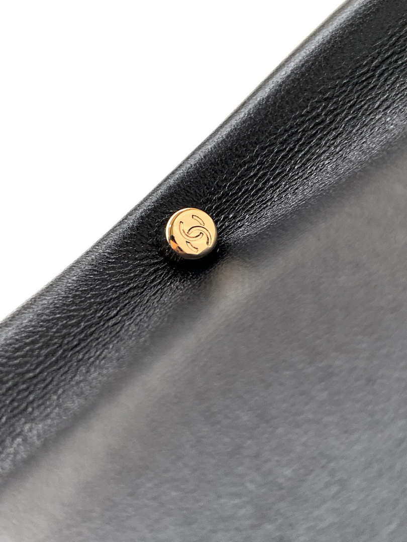 Chanel AP4613 Shiny Lambskin Imitation Pearl & Gold-Tone Metal Black - Default Title - View 6