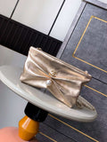 Chanel AP4613 Shiny Lambskin Imitation Pearl & Gold-Tone Metal Gold
