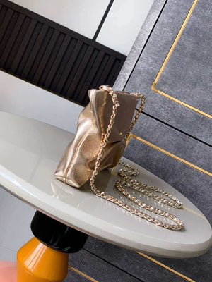 Chanel AP4613 Shiny Lambskin Imitation Pearl & Gold-Tone Metal Gold - Default Title - View 2