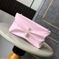 Chanel AP4613 Shiny Lambskin Imitation Pearl & Gold-Tone Metal Pink - Default Title - View 1