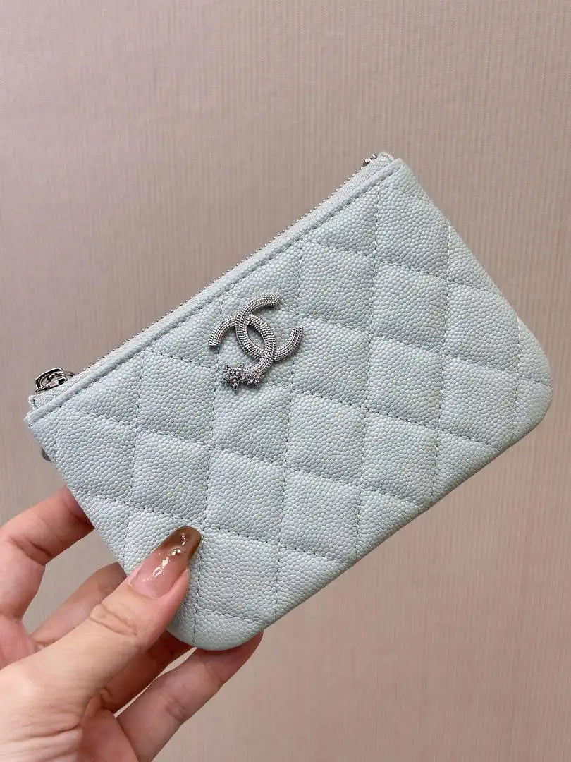 Chanel  AP4811 Purse Holder Grained shiny calfskin