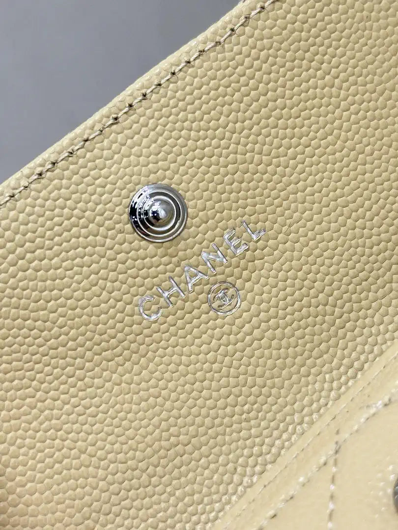 Chanel  AP4812 Flap Wallet Grained shiny calfskin