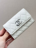 Chanel  AP4812 Flap Wallet Grained shiny calfskin
