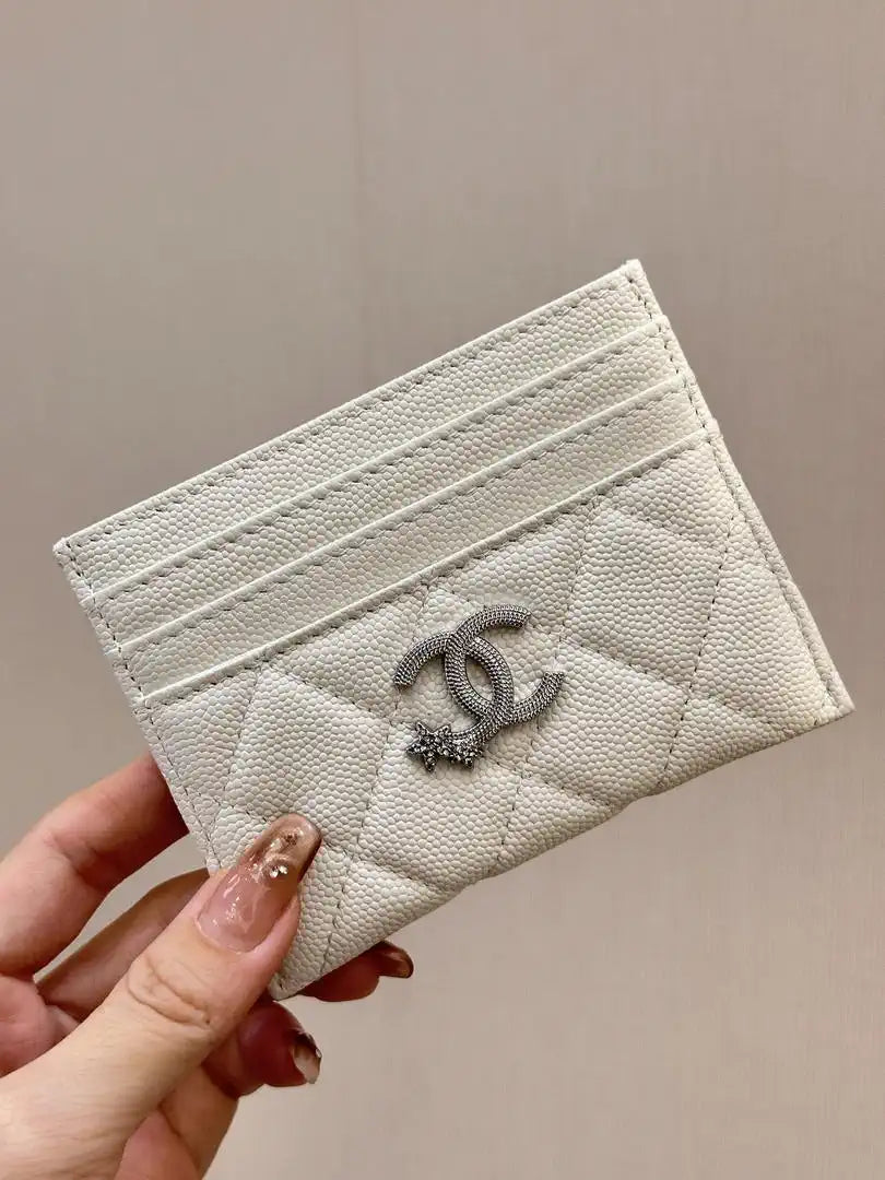 Chanel  AP4814 Card Hold Grained shiny calfskin