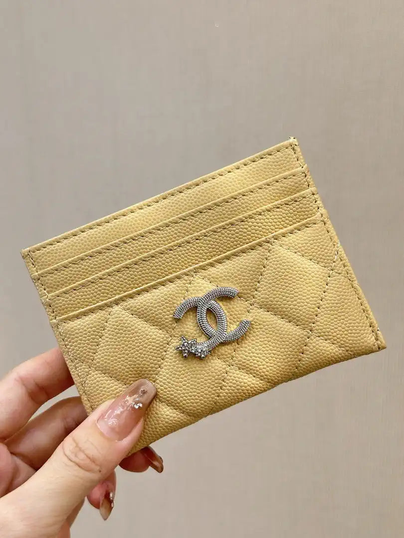 Chanel  AP4814 Card Hold Grained shiny calfskin