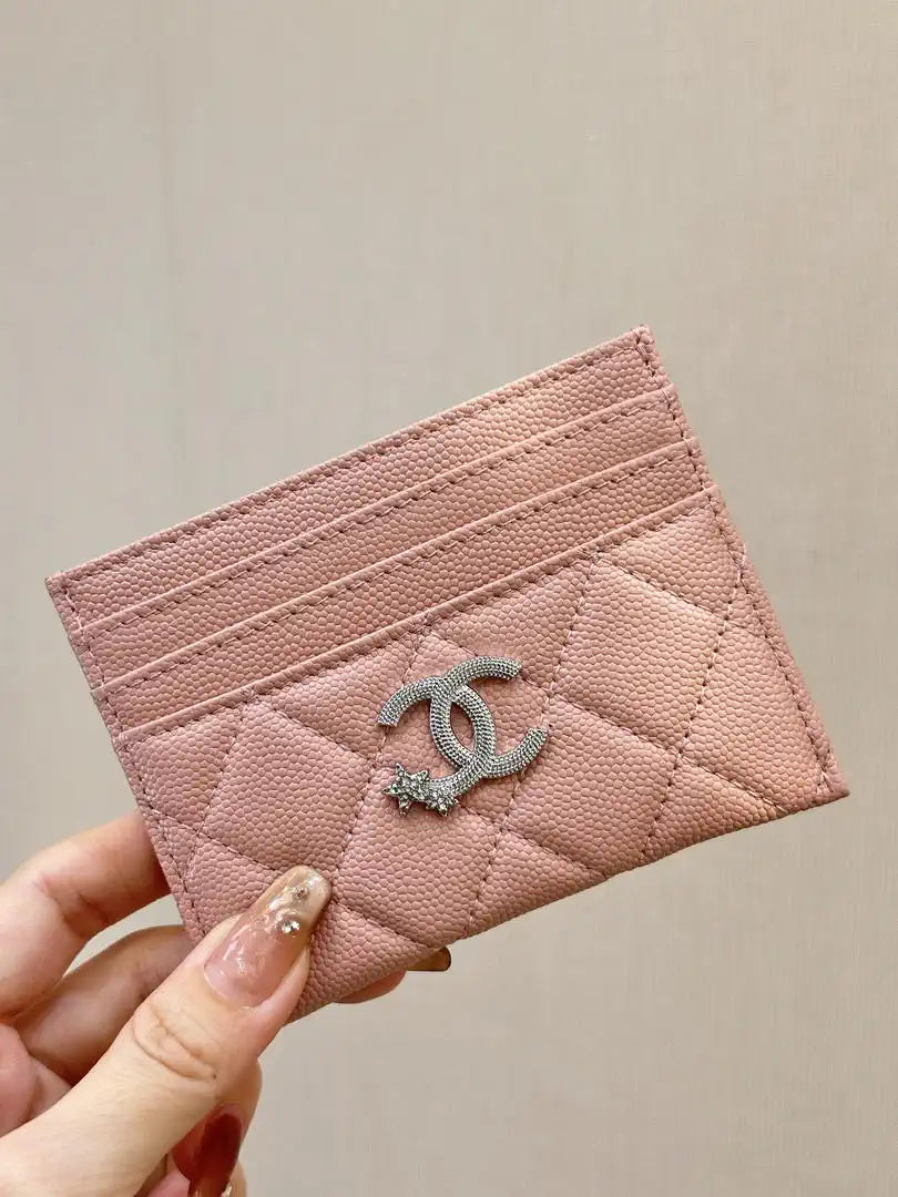 Chanel  AP4814 Card Hold Grained shiny calfskin